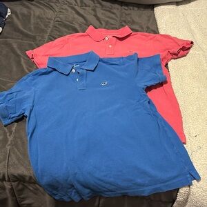 2 polos from Vineyard Vines